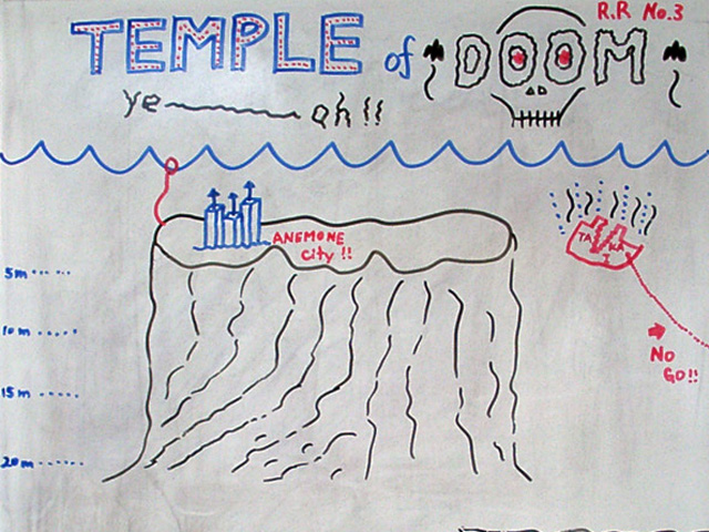 Merülőhely térképe