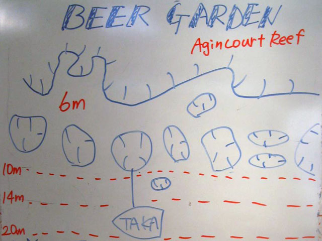 Merülőhely térképe