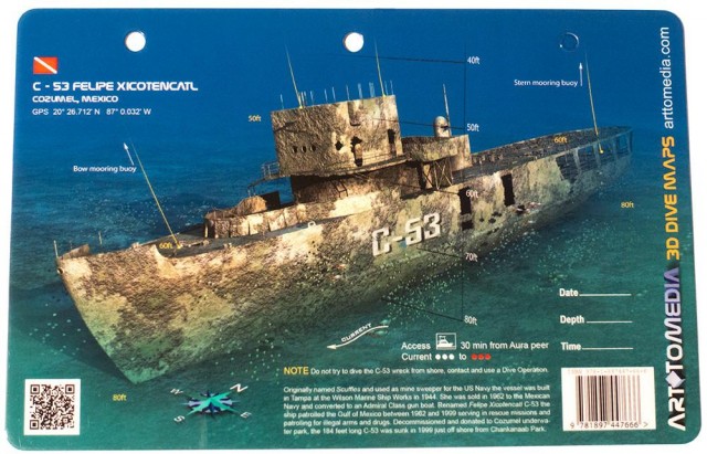 Merülőhely térképe