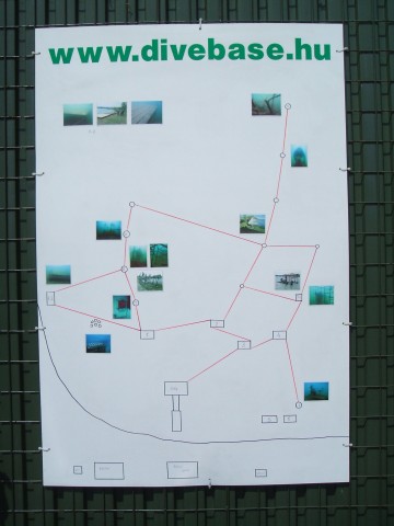 Merülőhely térképe