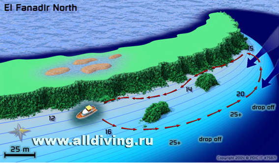 Merülőhely térképe