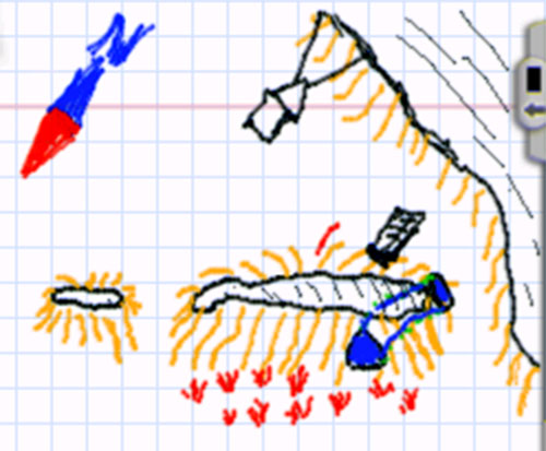 Merülőhely térképe