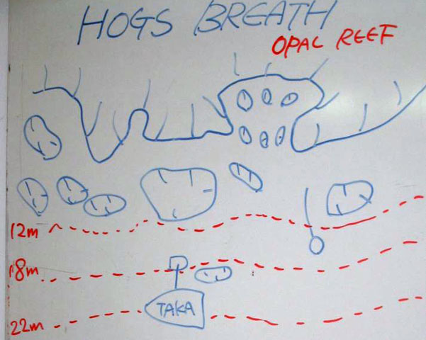 Merülőhely térképe