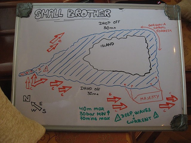 Merülőhely térképe