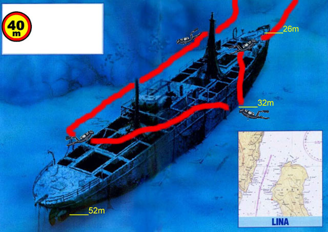 Merülőhely térképe