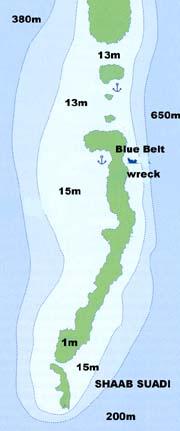 Merülőhely térképe