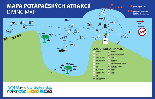 Merülőhely térképe