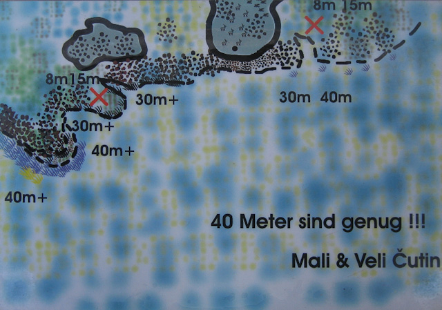 Merülőhely térképe