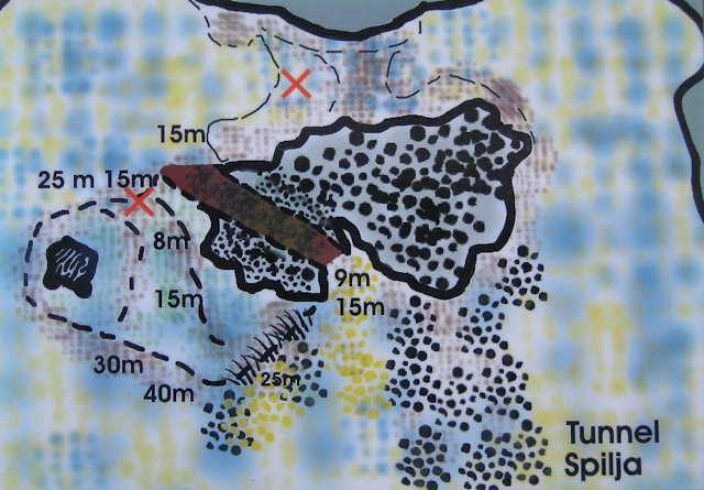 Merülőhely térképe