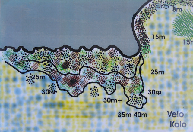 Merülőhely térképe