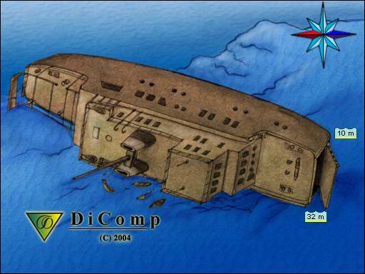 Merülőhely térképe