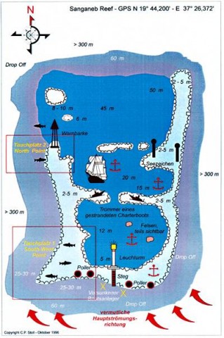 Merülőhely térképe