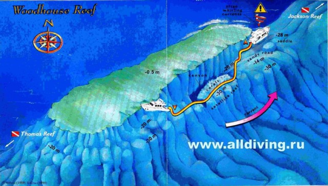 Merülőhely térképe