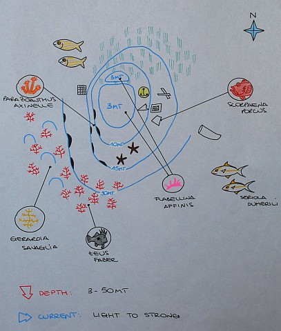 Merülőhely térképe