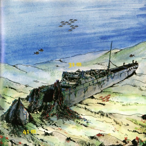 Merülőhely térképe