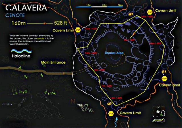 Merülőhely térképe
