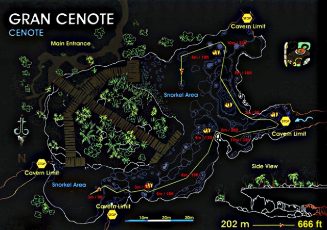Merülőhely térképe