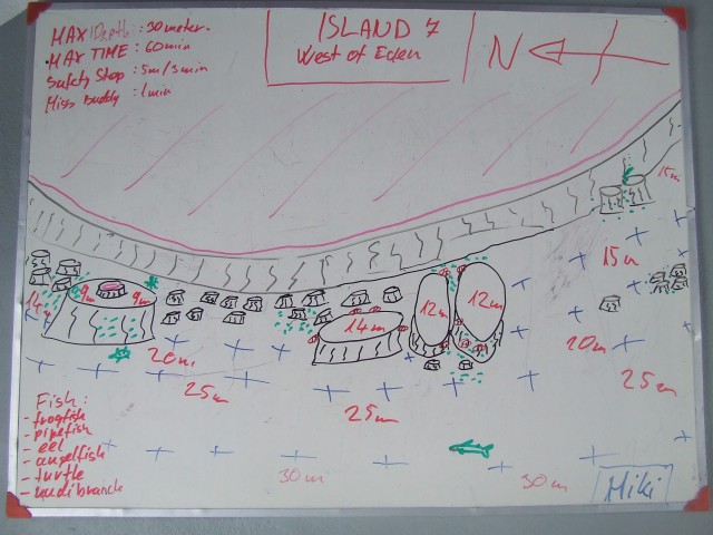 Merülőhely térképe