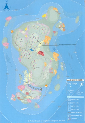 Merülőhely térképe