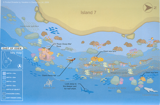 Merülőhely térképe