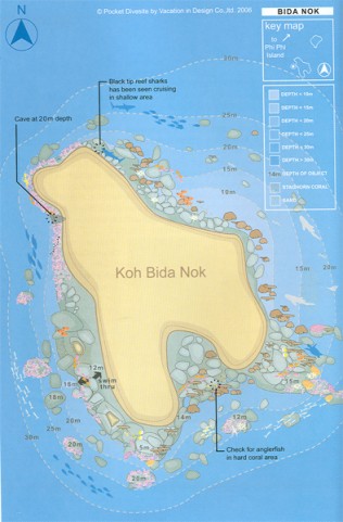 Merülőhely térképe