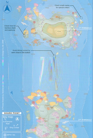 Merülőhely térképe