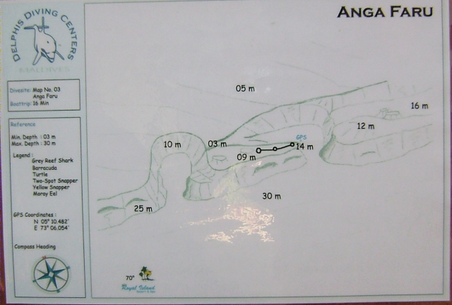 Merülőhely térképe