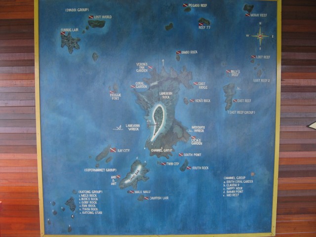 Merülőhely térképe