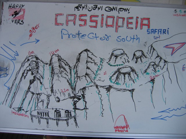 Merülőhely térképe