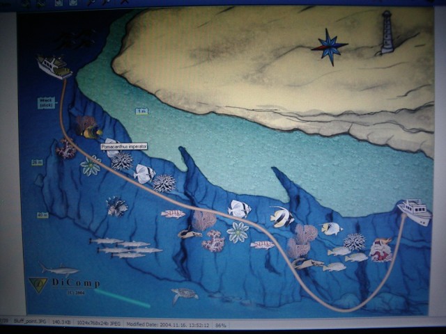 Merülőhely térképe