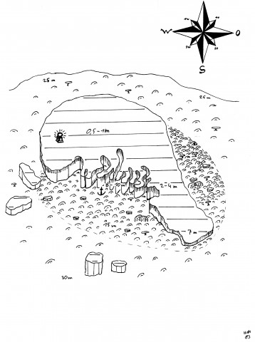 Merülőhely térképe