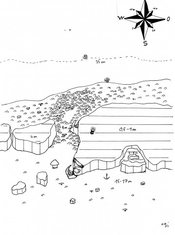 Merülőhely térképe