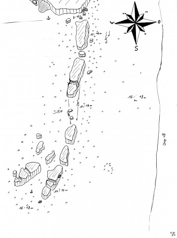 Merülőhely térképe