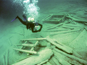 Merülőhely térképe