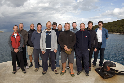 Az expedíció tagjai