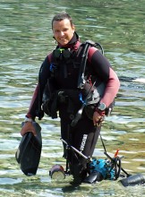 Előd László búvárfotós