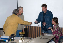 E. Kategória első hely átadás