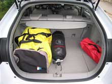 Honda Insight csomagtér