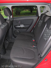 Kia Soul lábtér